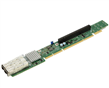 1U Ultra Riser 2-port 25GbE SFP28 Mellanox ConnectX-4 Lx EN, 1 PCI-E 3.0 x16 (internal), 4 NVMe ports.