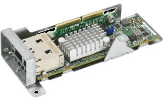 MicroLP 2-port 10GBase-T for 12-node MicroCloud, Intel X550